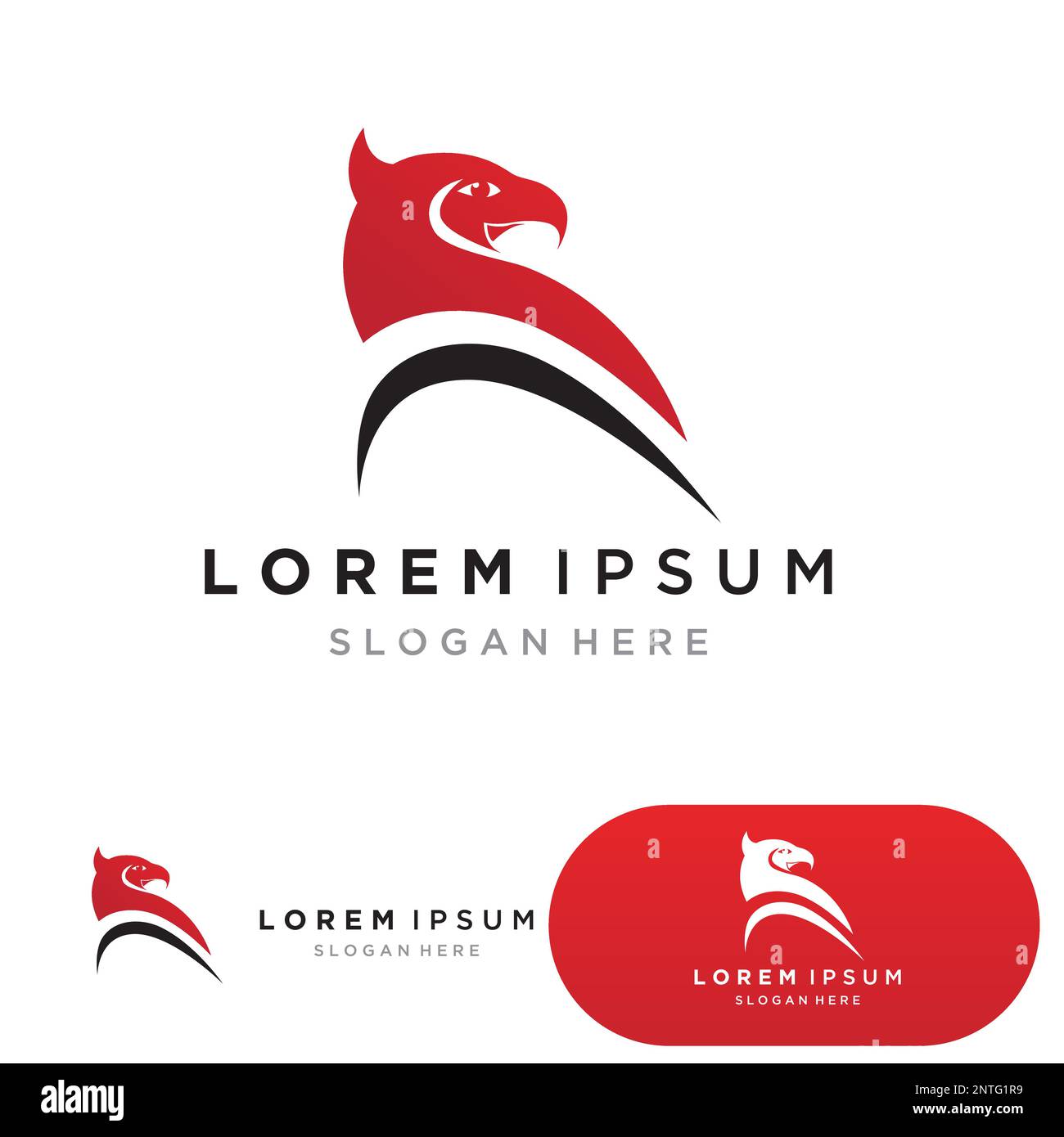 bird logo vector icon design template Stock Vector Image & Art - Alamy
