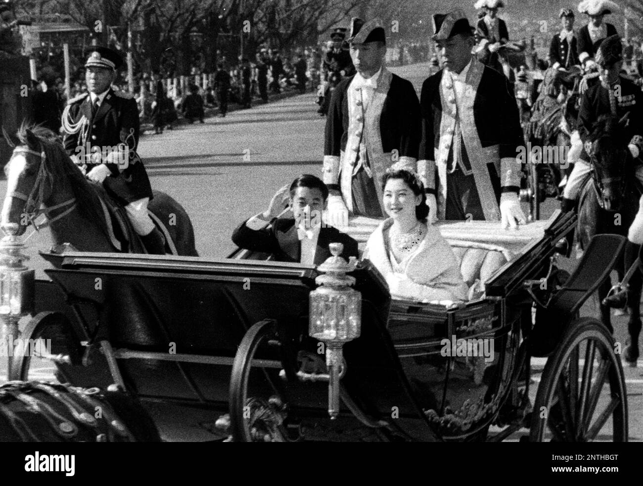 FILE Japan's Crown Prince Akihito (current Emperor) and Crown Princess