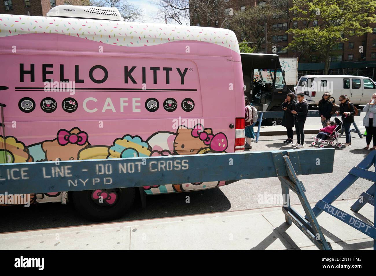 Photo by: John Nacion/STAR MAX/IPx 2019 4/27/19 Hello Kitty Truck is ...