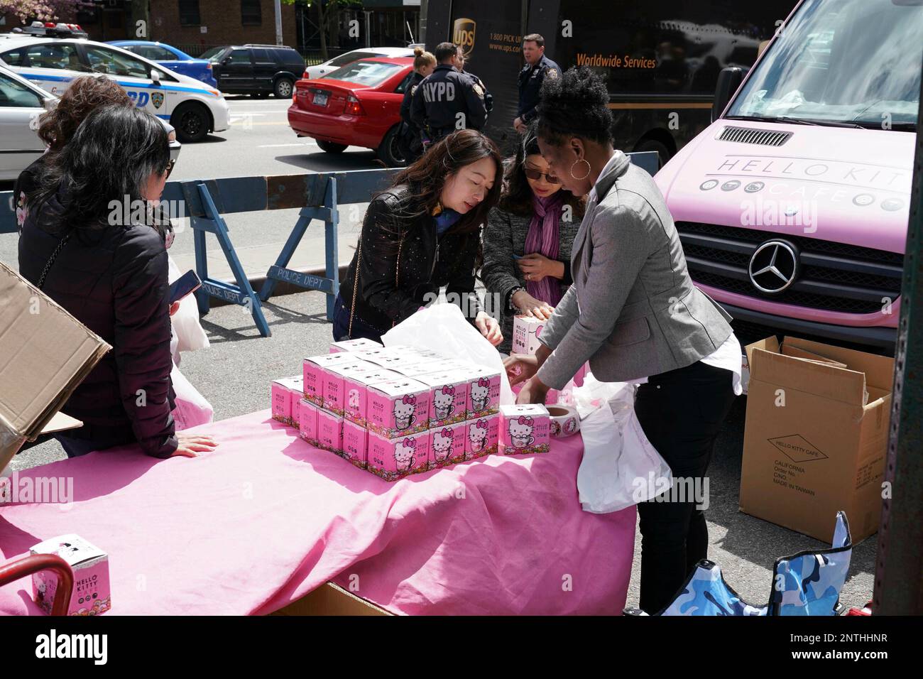Photo by: John Nacion/STAR MAX/IPx 2019 4/27/19 Hello Kitty Truck is ...