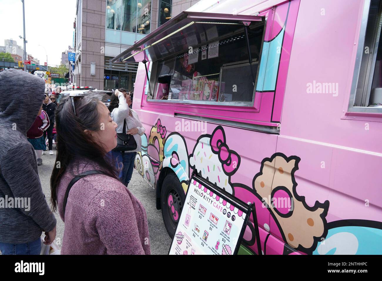Photo by: John Nacion/STAR MAX/IPx 2019 4/27/19 Hello Kitty Truck is ...