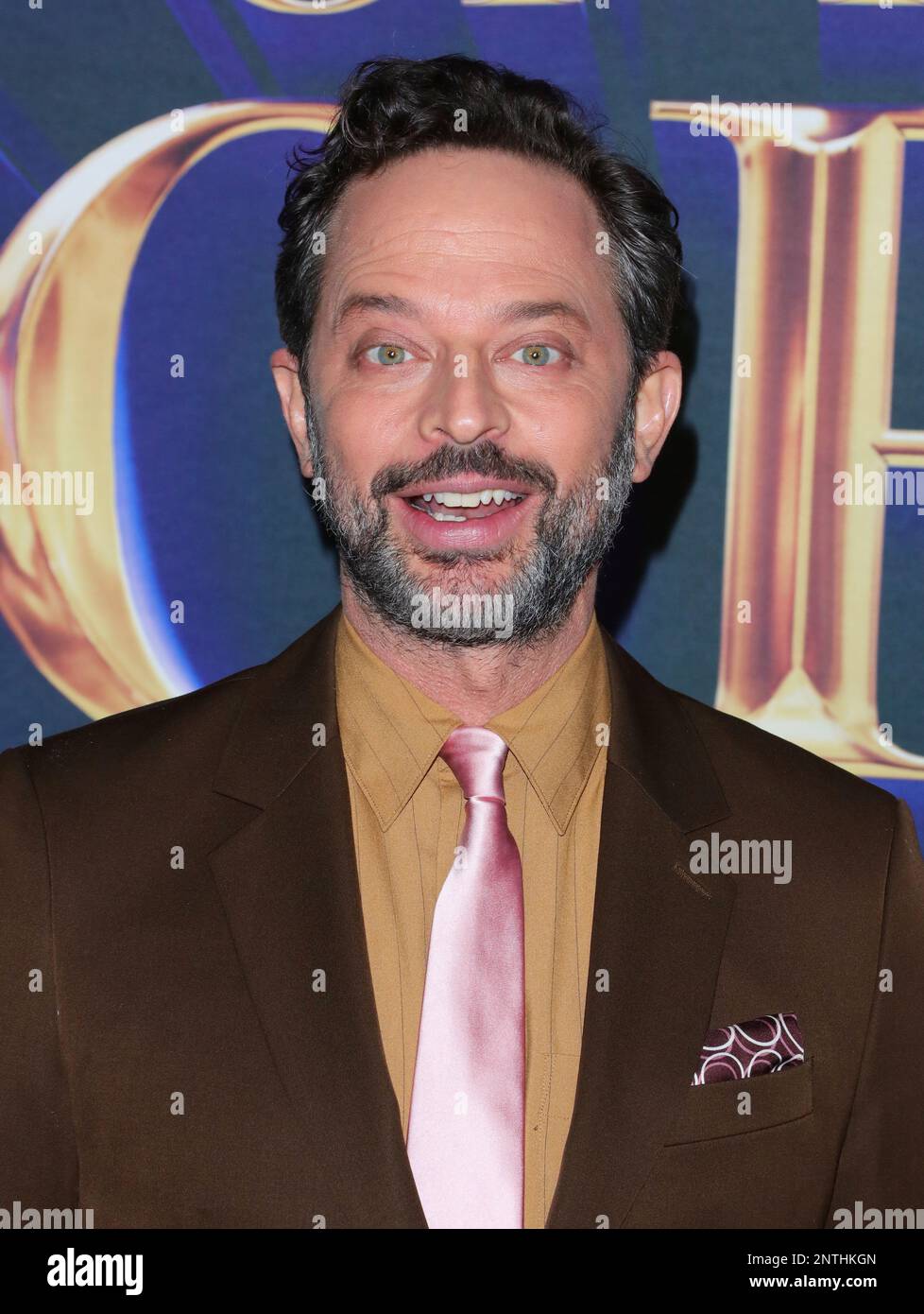 Hollywood, CA , February 27, 2023. Nick Kroll arrives at The Red Carpet