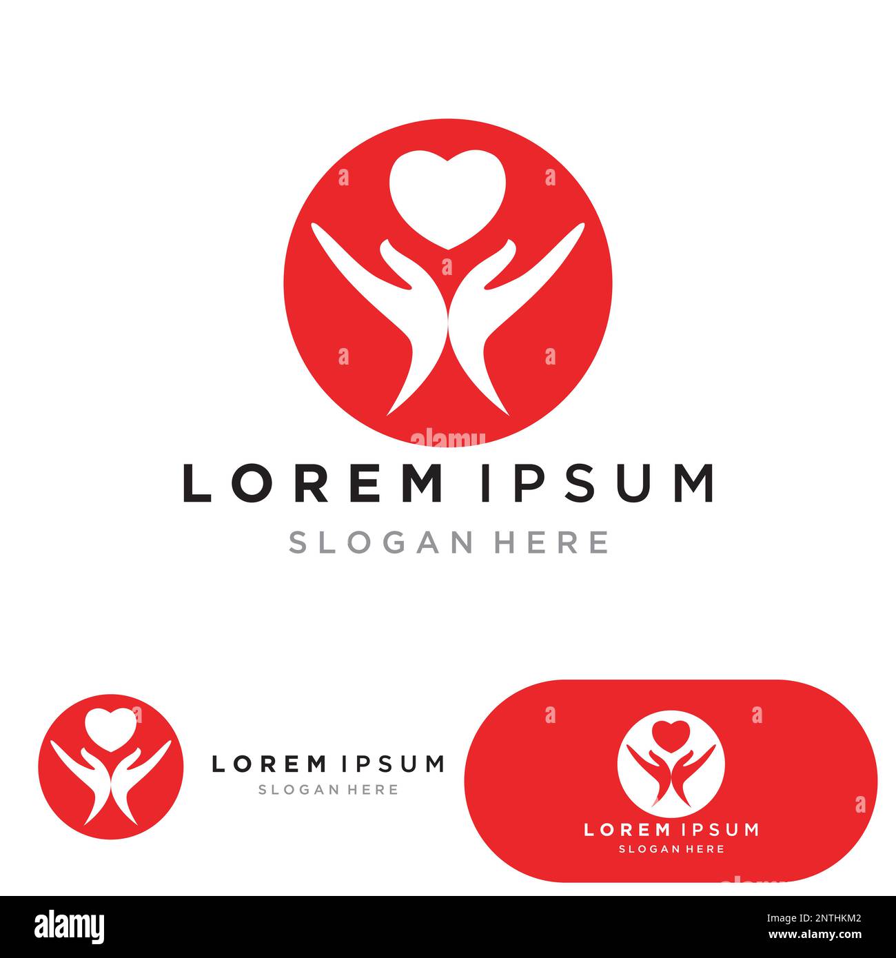 Hand care logo and symbol vector template Stock Vector Image & Art - Alamy