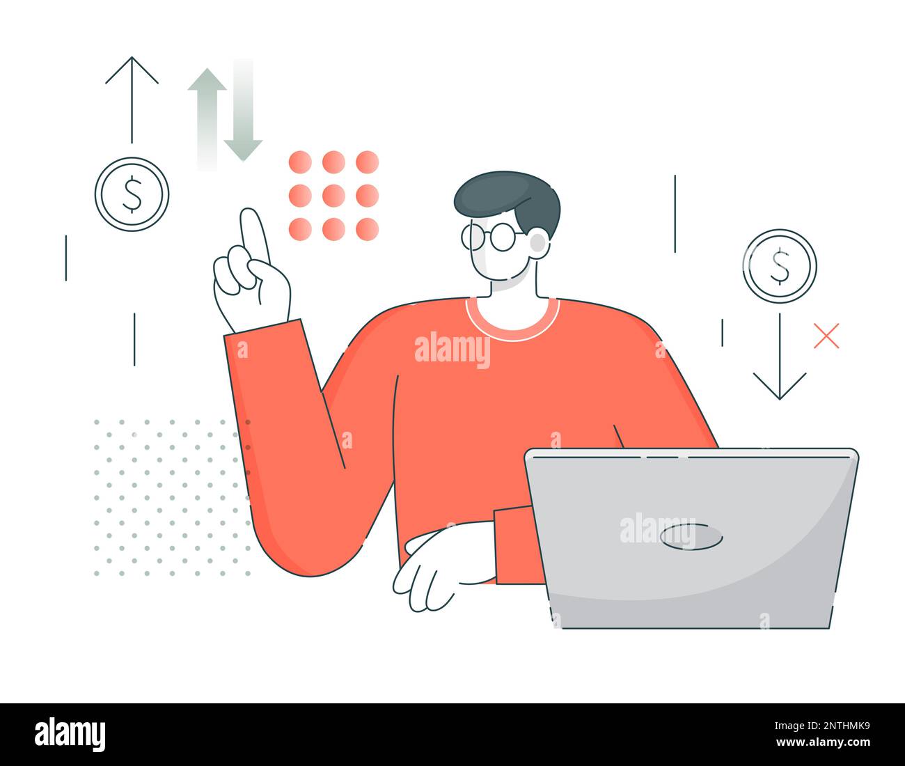 Financial roles Stock Vector Images - Alamy