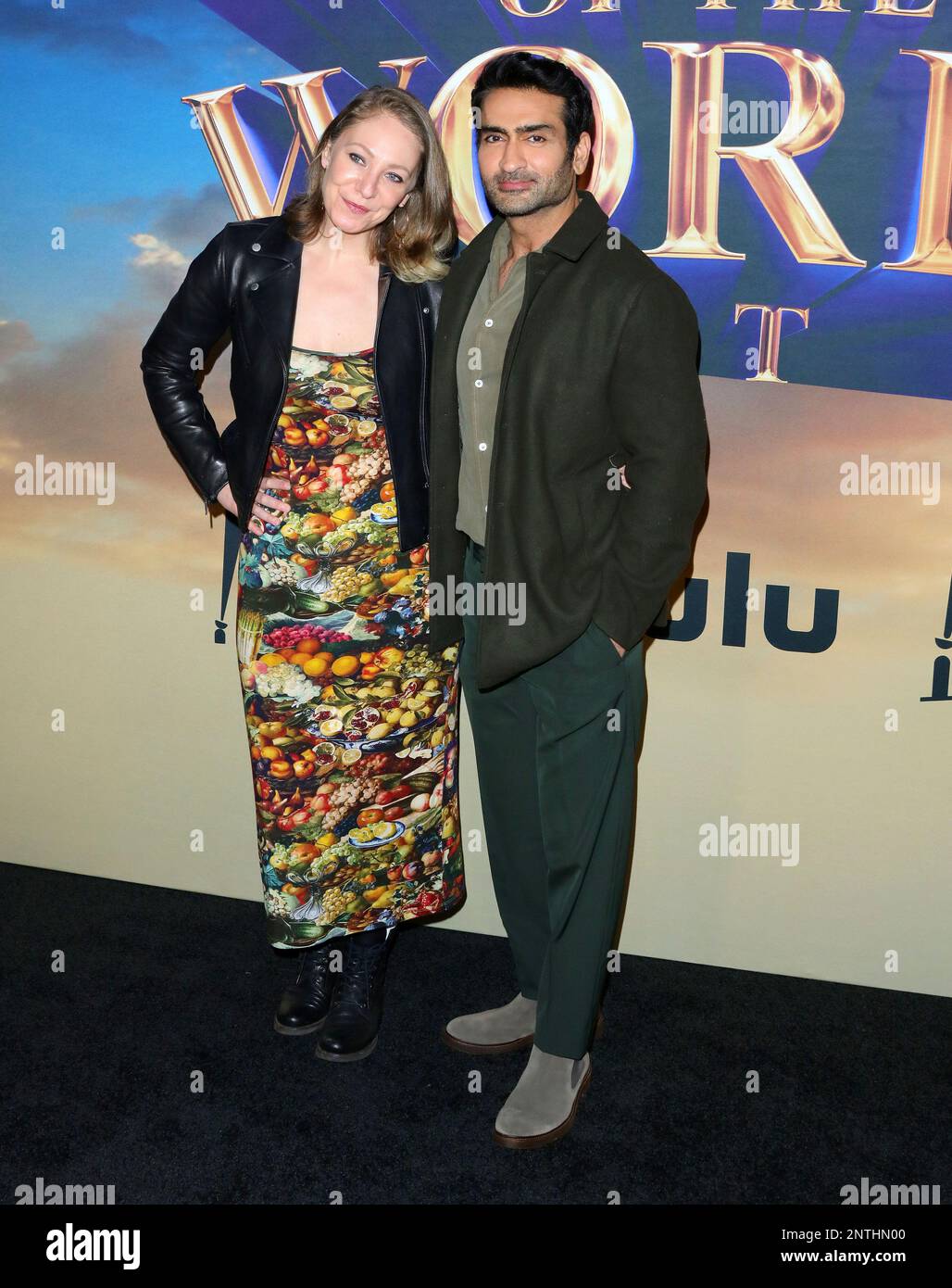 Hollywood, CA , February 27, 2023. Kumail Nanjiani, Emily Gordon