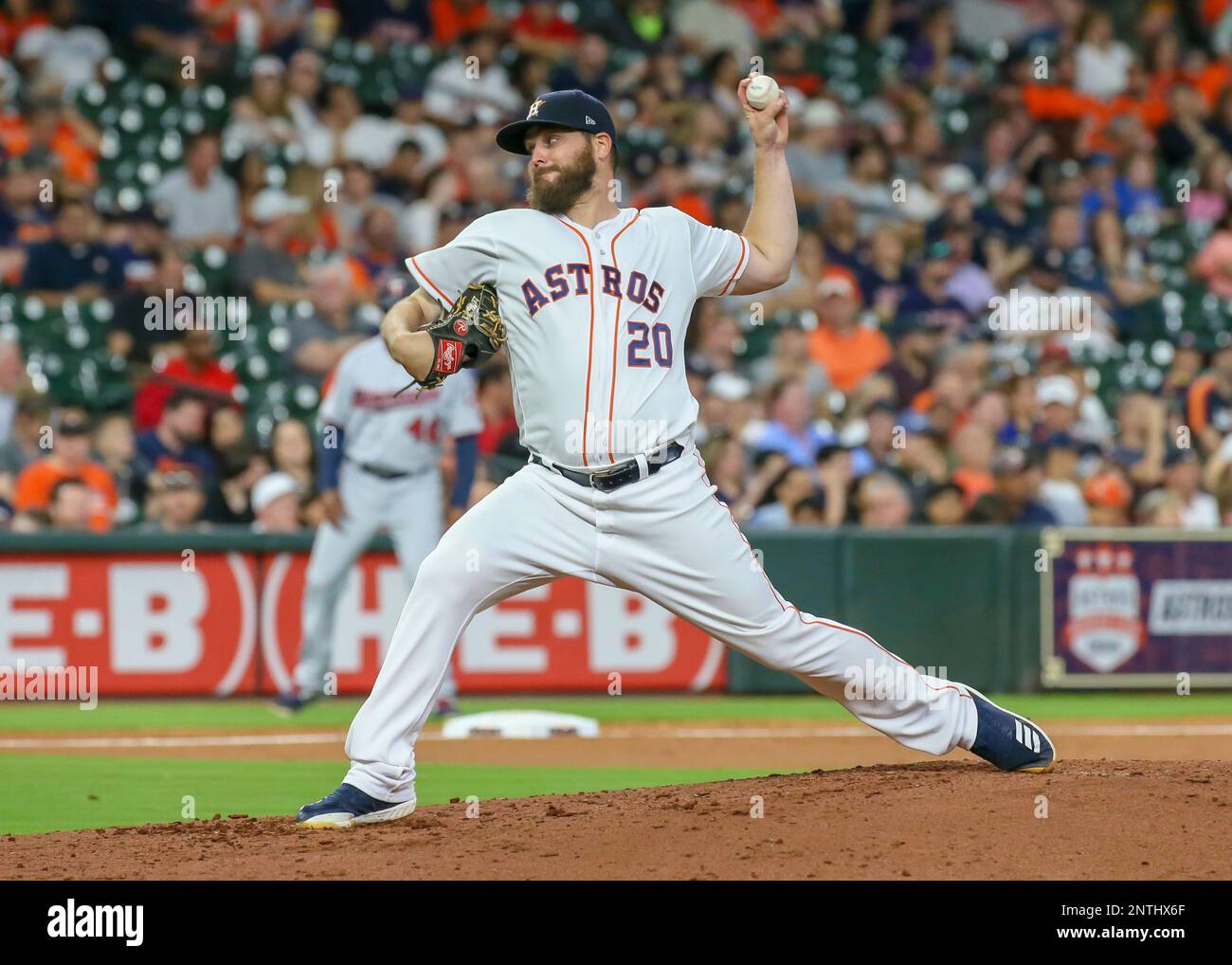 HOUSTON, TX - APRIL 23: Houston Astros starting pitcher Wade Miley (20 ...