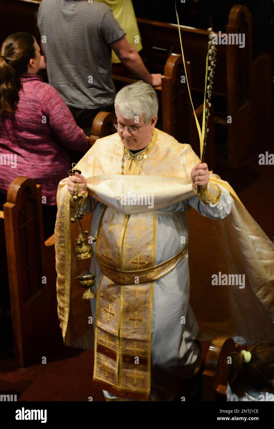 Rev. Paul J. Makar, pastor of St. Nicholas Ukrainian Catholic church in
