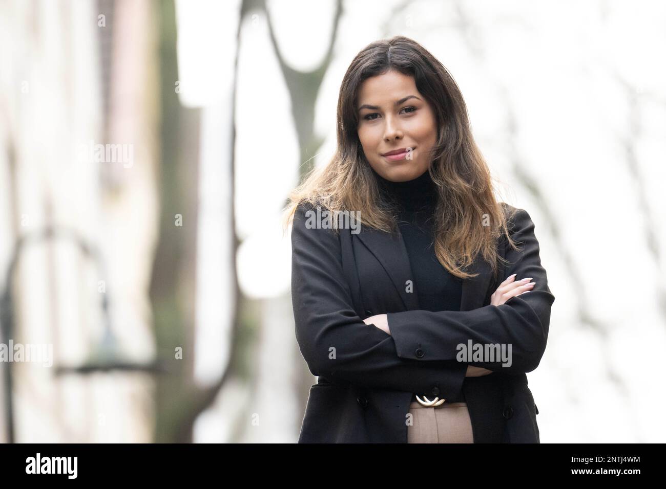 Oldenburg, Germany. 16th Feb, 2023. Saskia von Bargen, finalist in the