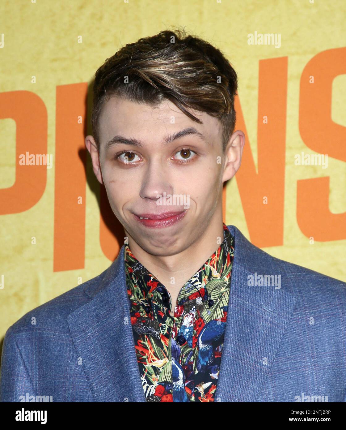 Ashton Gunning attending the 'Champions' New York Premiere held at the