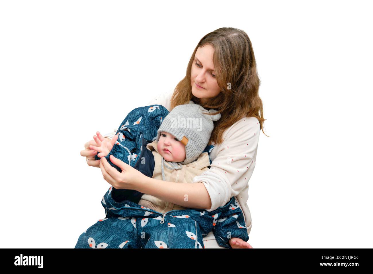 princess polly baby blue dress Dressing Guide: How to Layer Your Baby for Winter & Cold Weather main image 1