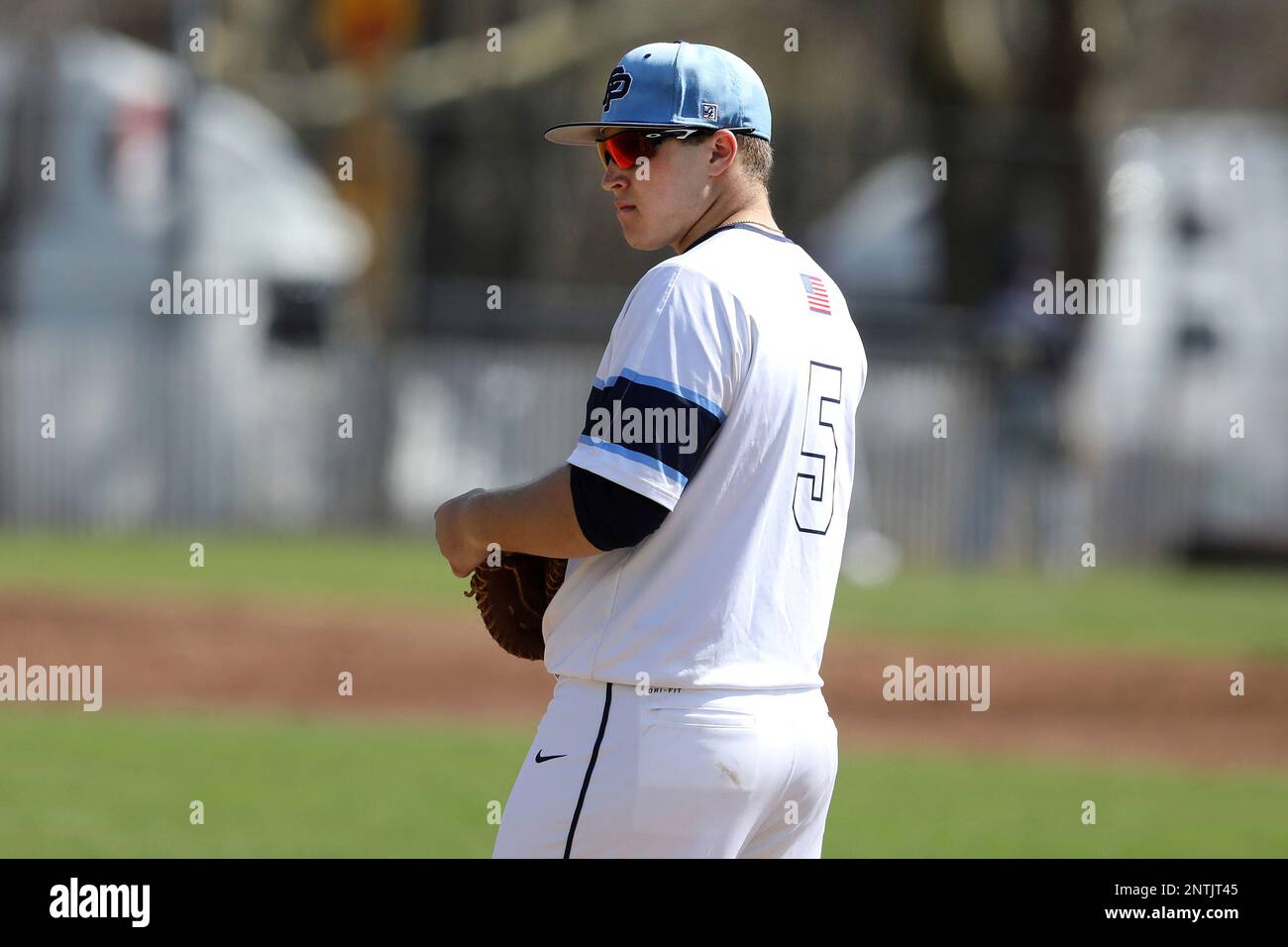 Poly Prep's Christopher Klein 5 is seen against Xaverian during a high