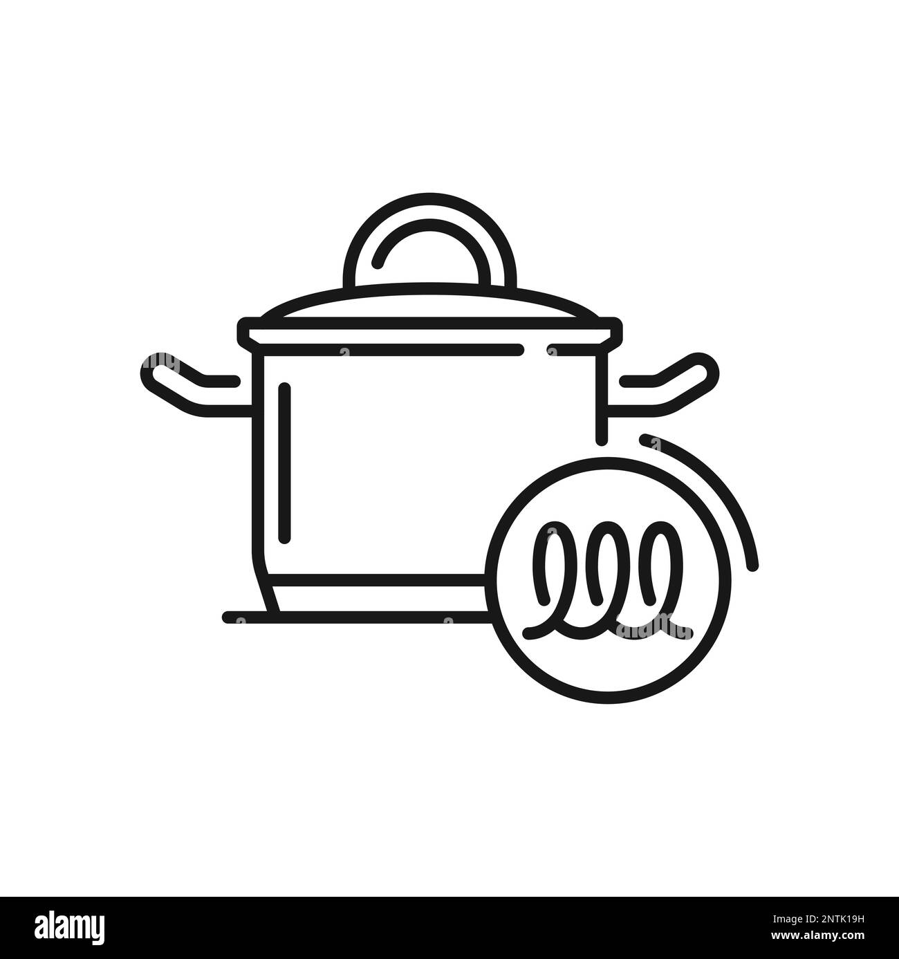Induction hob symbol Cut Out Stock Images & Pictures Alamy
