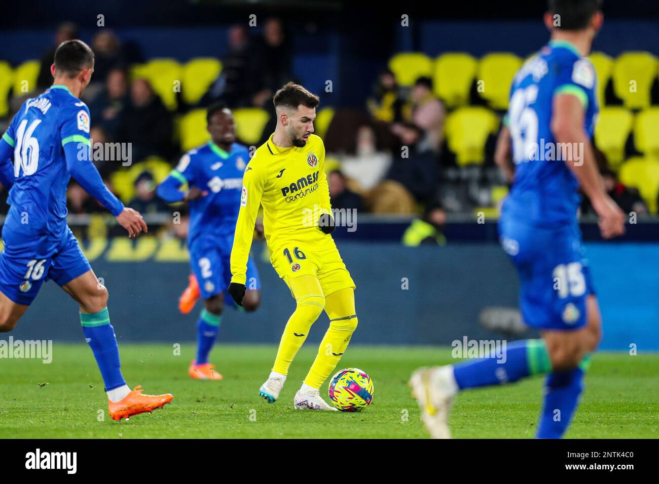 Quique Setien, head coach of Villarreal during the Spanish championship La  Liga football match between Villarreal CF and Atletico de Madrid on June 4,  2023 at La Ceramica Stadium in Castellon, Spain 