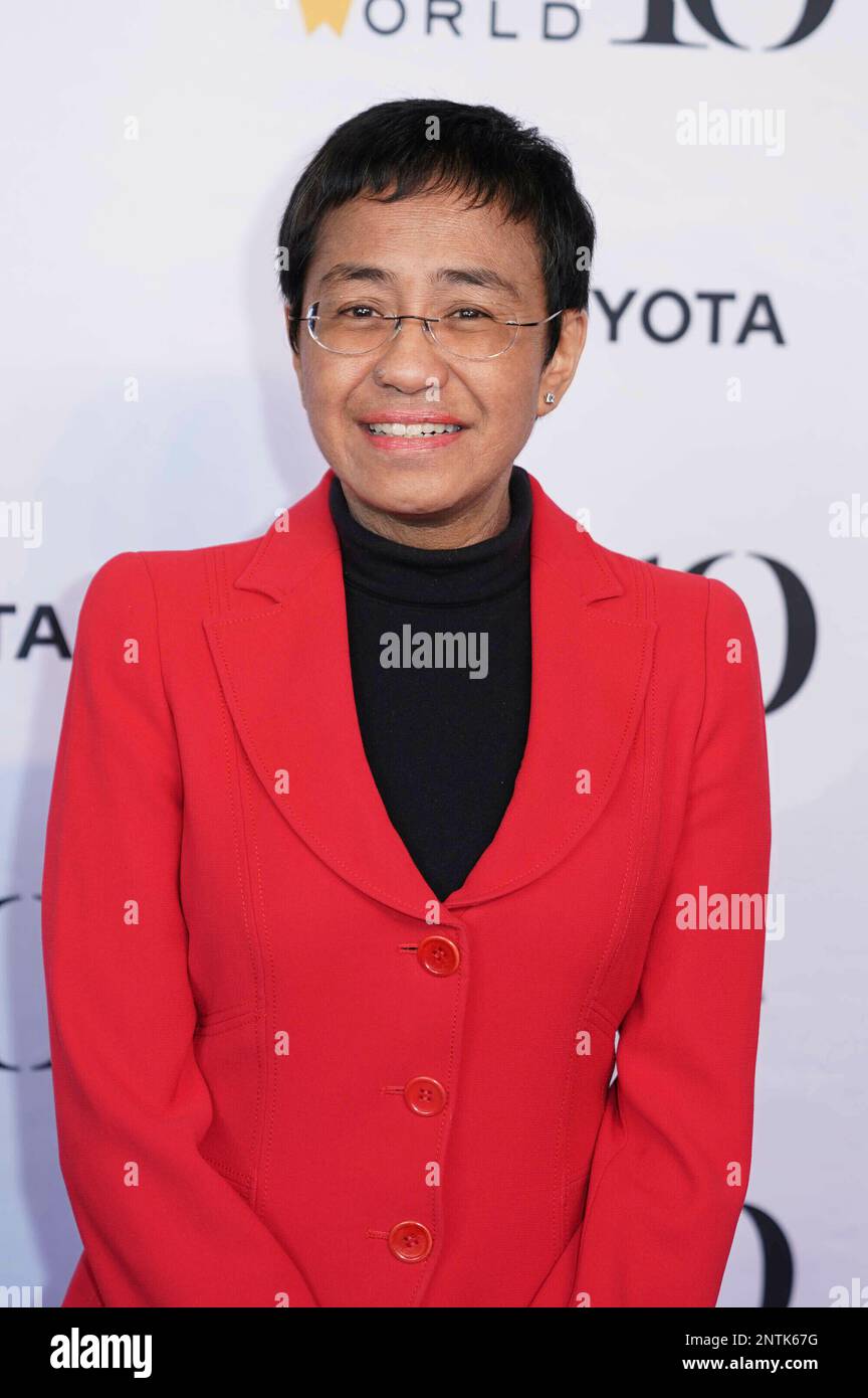 Photo by: John Nacion/STAR MAX/IPx 2019 4/10/19 Maria Ressa at the 10th ...