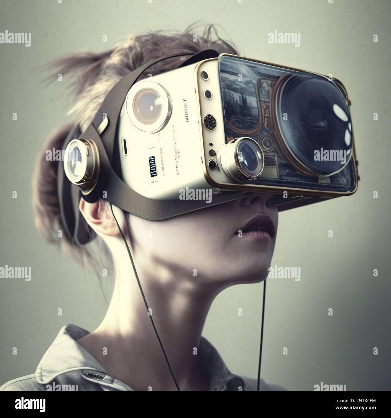 Virtual Reality Glasses Stock Photo Alamy