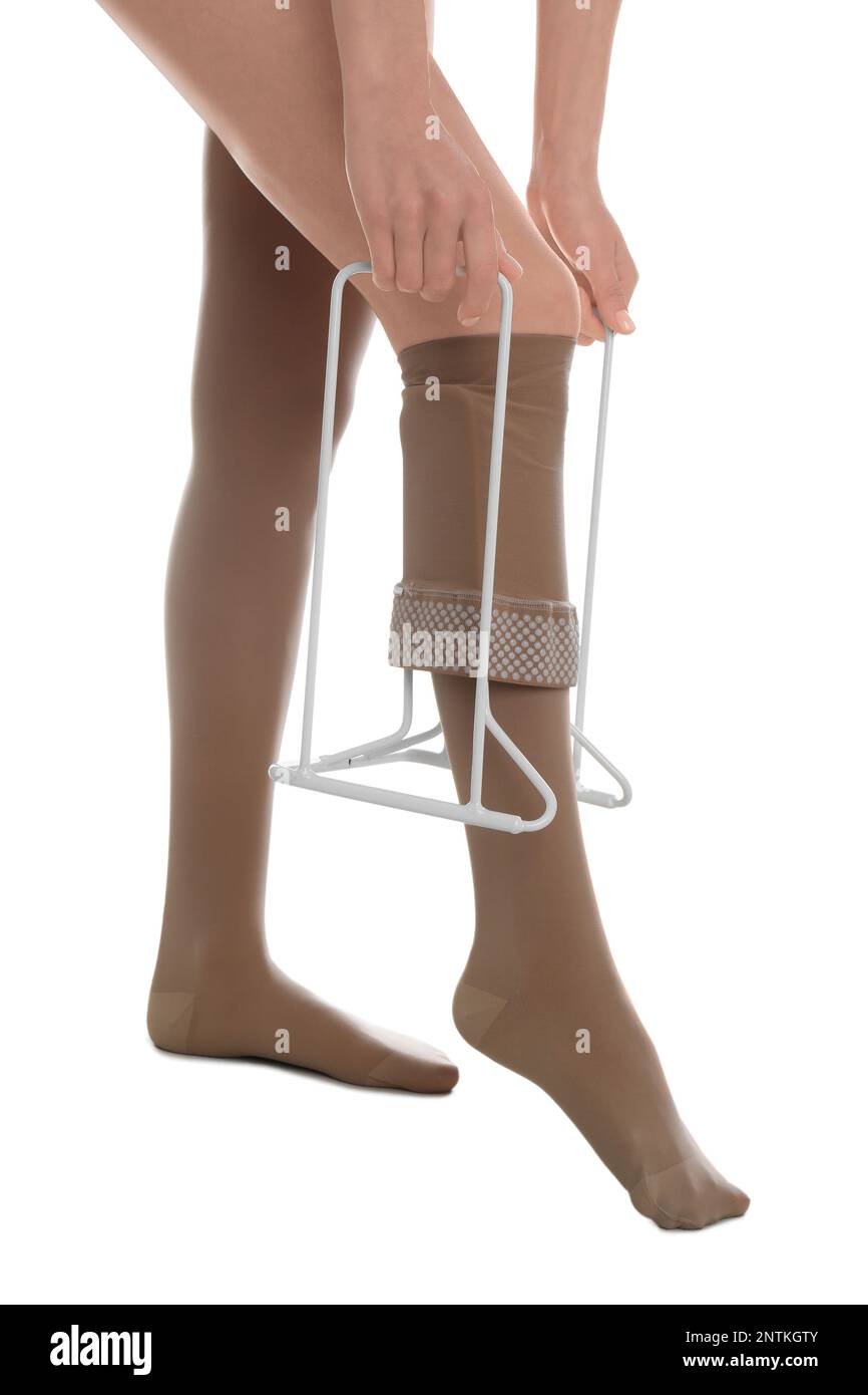 Compression stocking aid hi-res stock photography and images - Alamy