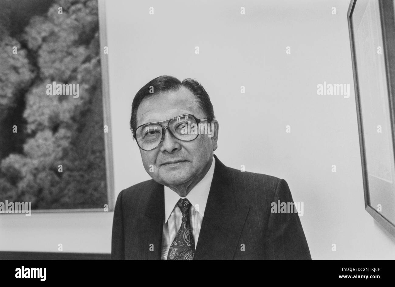 Sen. Daniel Inouye, D-Hawaii, in 1992. (Photo by Maureen Keating/CQ ...