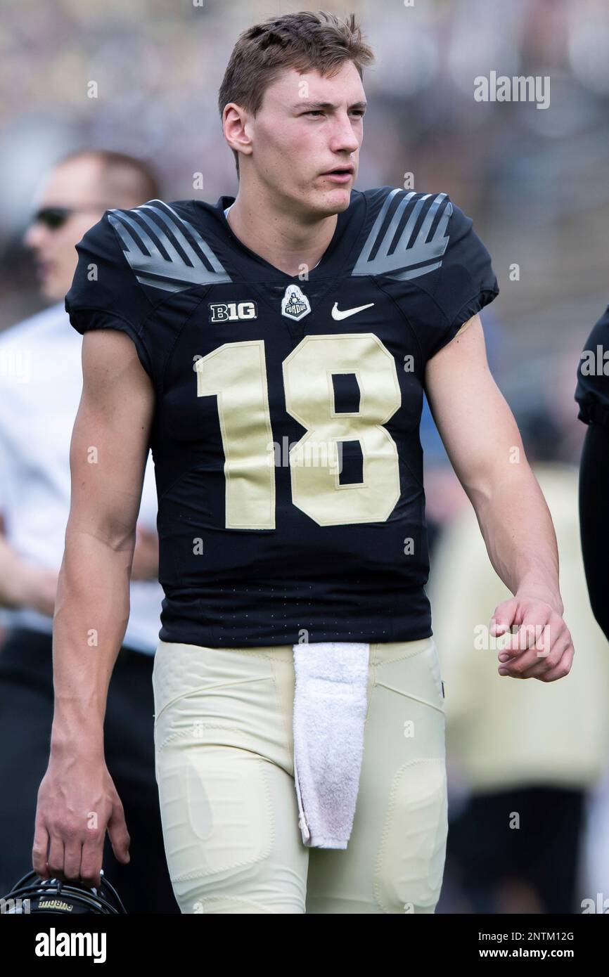 West lafayette in april 06 purdue boilermakers quarterback paul