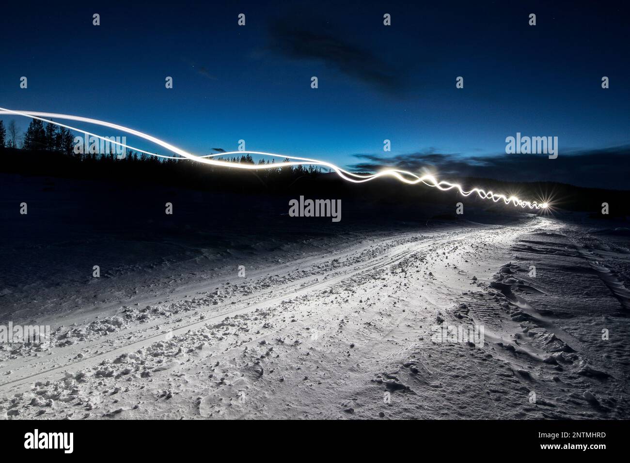 Andreas Nygaard won at Red Bull Nordenskiöldsloppet, the longest cross