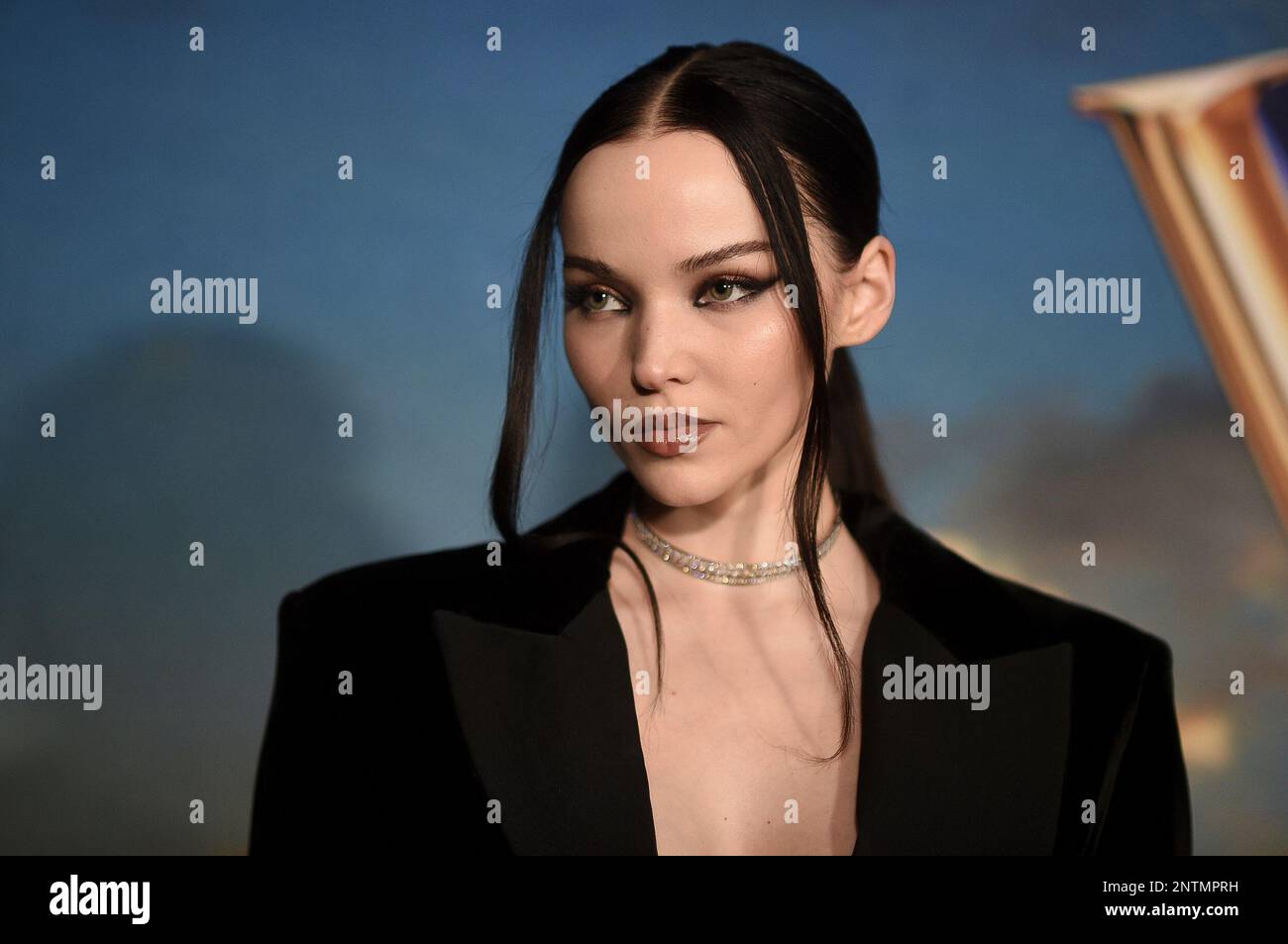 Dove Cameron arrives at the premiere of "History of the World, Part II