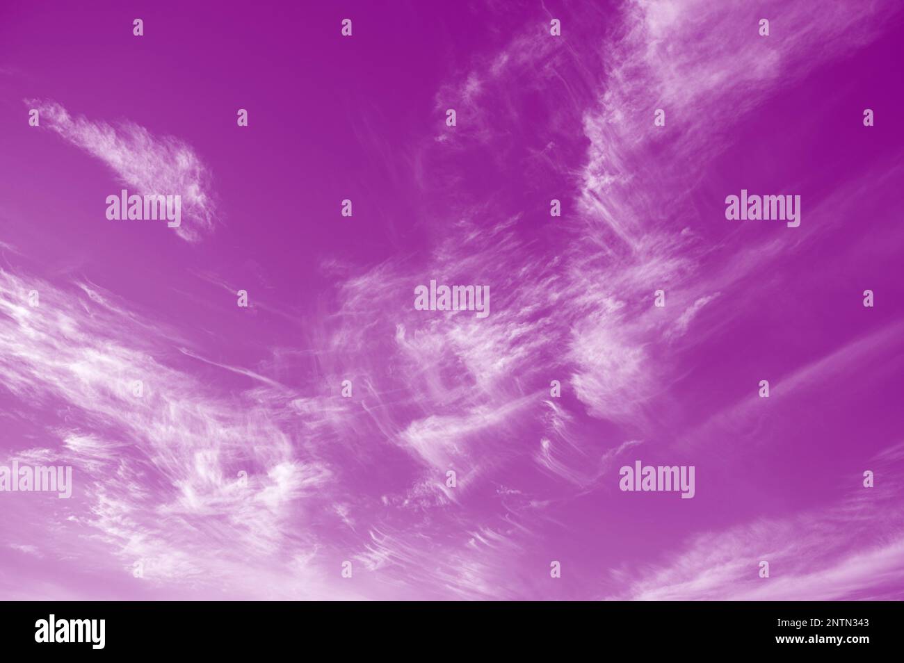Beautiful violet clouds and sky. Abstract nature background. Stock Photo