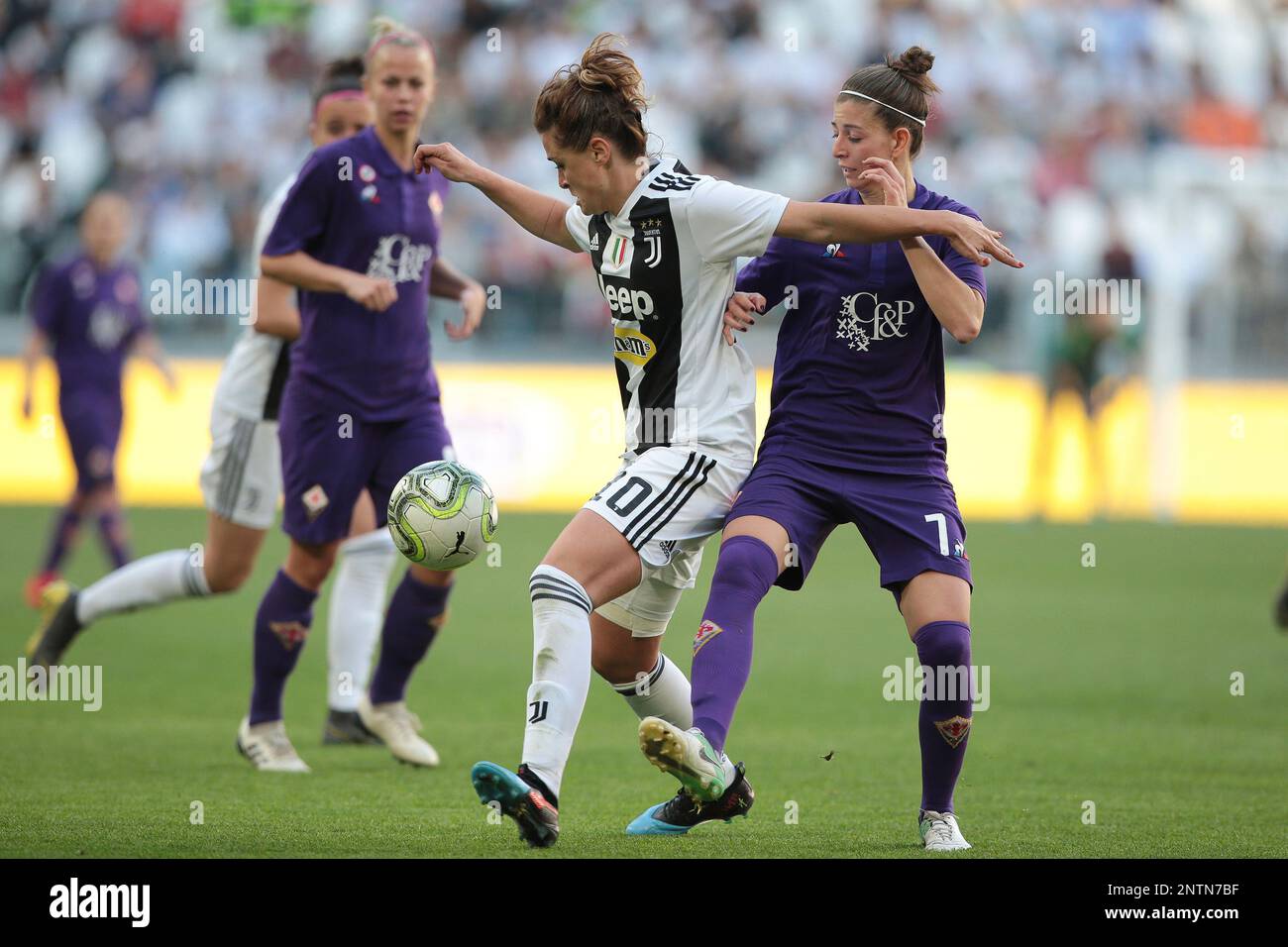 Greta Adami of ACF Fiorentina controls the ball during the Women News  Photo - Getty Images