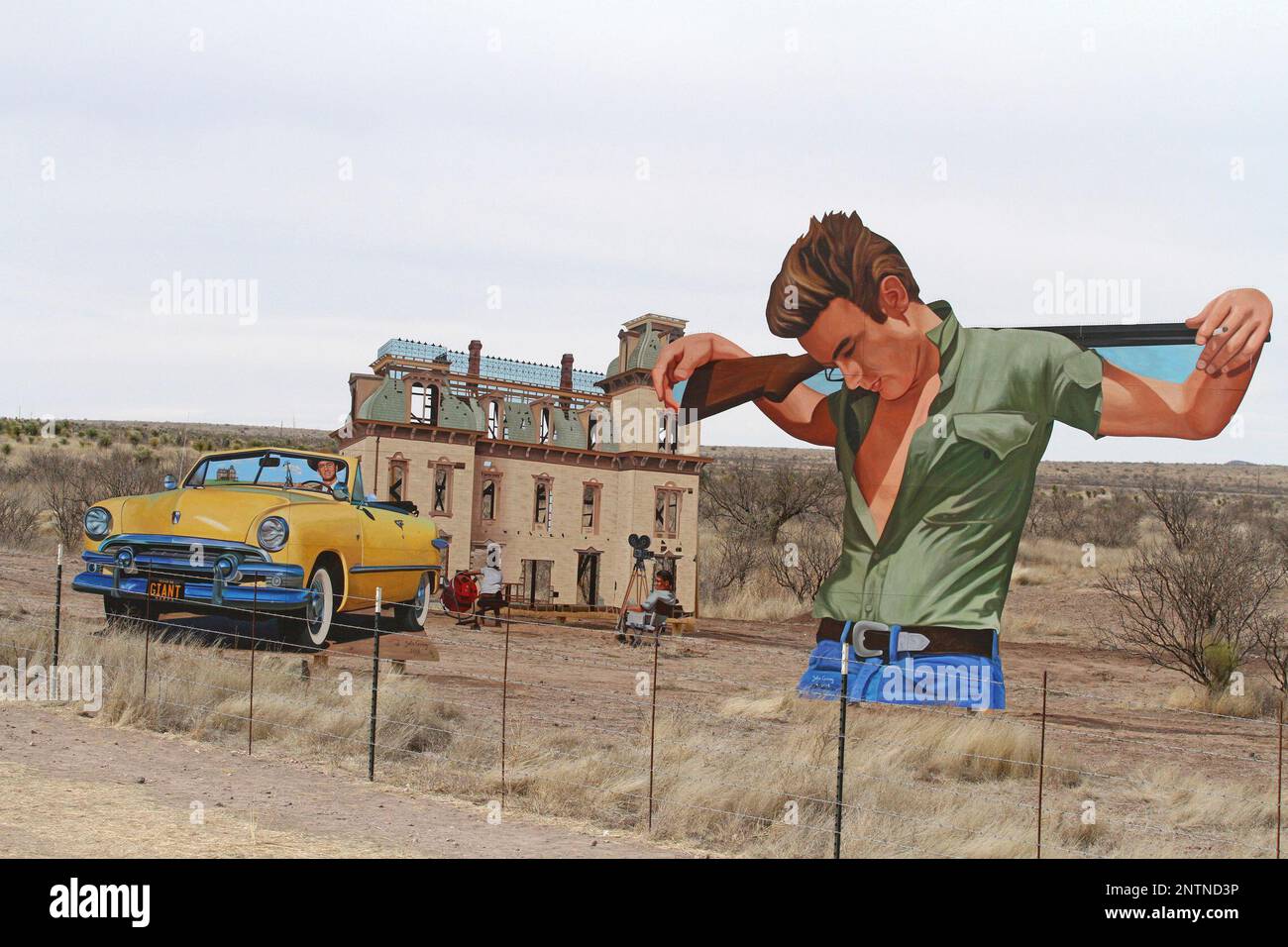 Giant Movie Marfa Texas Set