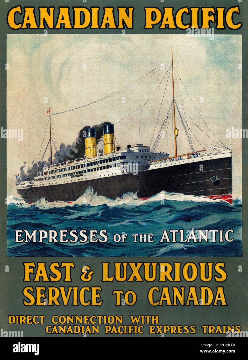 1930 CP Steamships pamphlet – Atlantic Sailings 1930 CP Steamships pamphlet – Atlantic Sailings