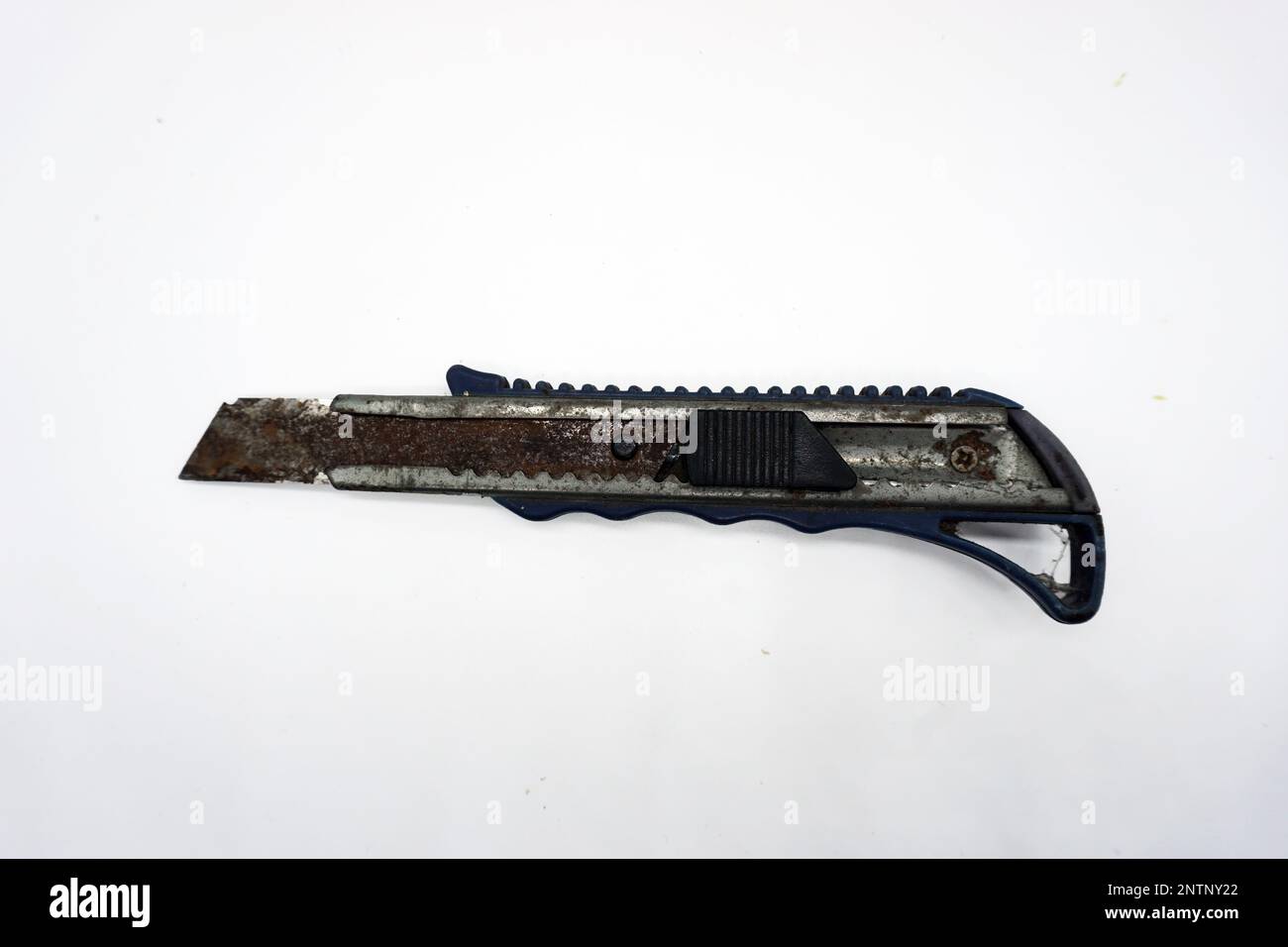 The old cutter rusted after using for a long time Stock Photo