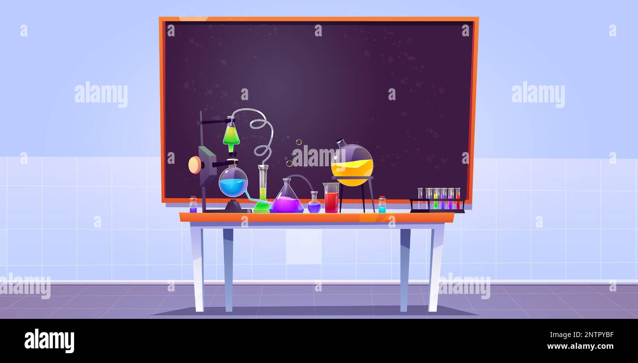 Cartoon test tube laboratory school hi-res stock photography and images -  Page 3 - Alamy