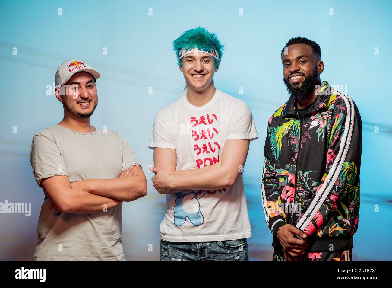 Busy star gamer Tyler ‘Ninja’ Blevins has found time to visit 