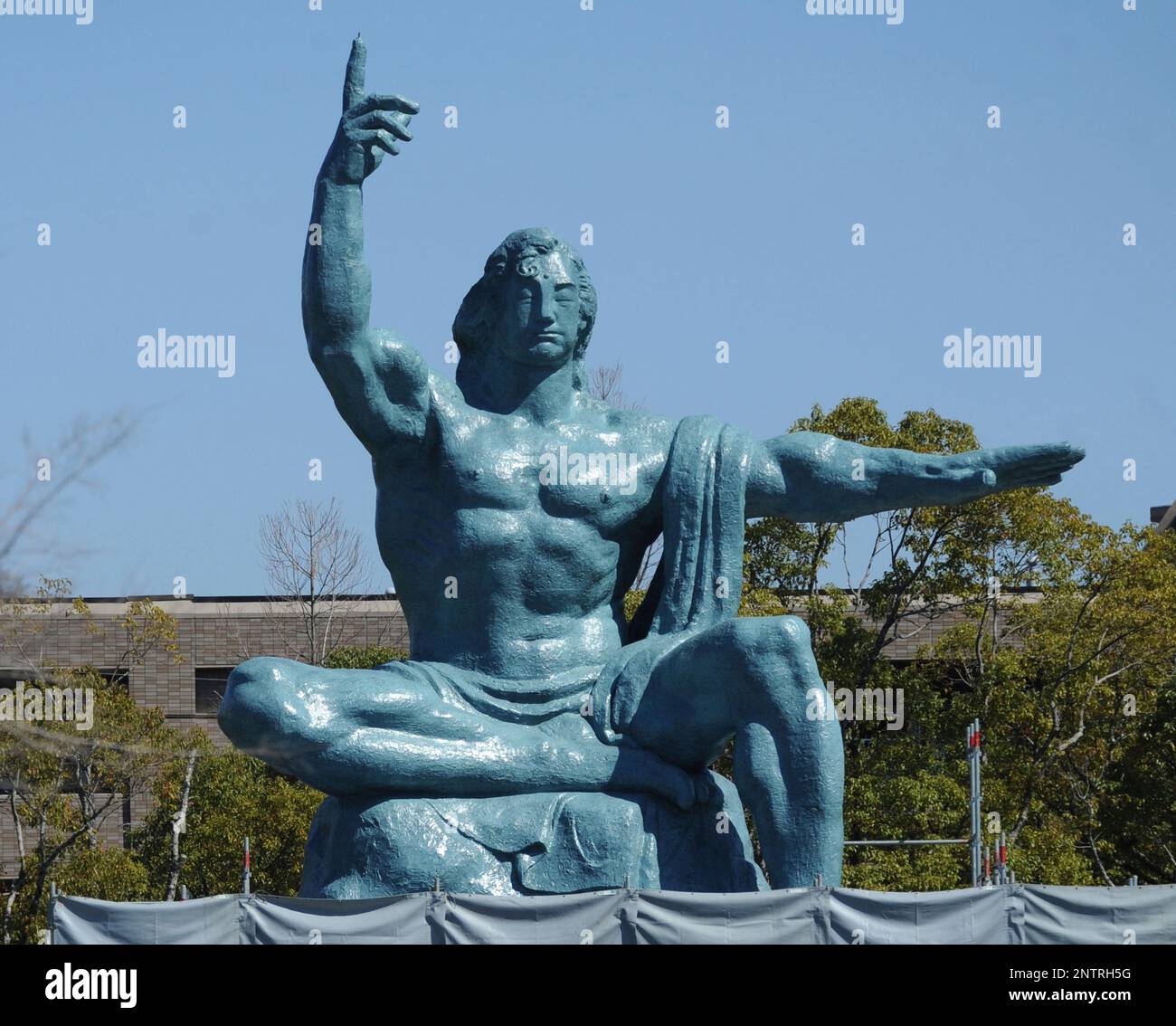 Nagasaki Peace Statue is unveiled after undergoing over a month