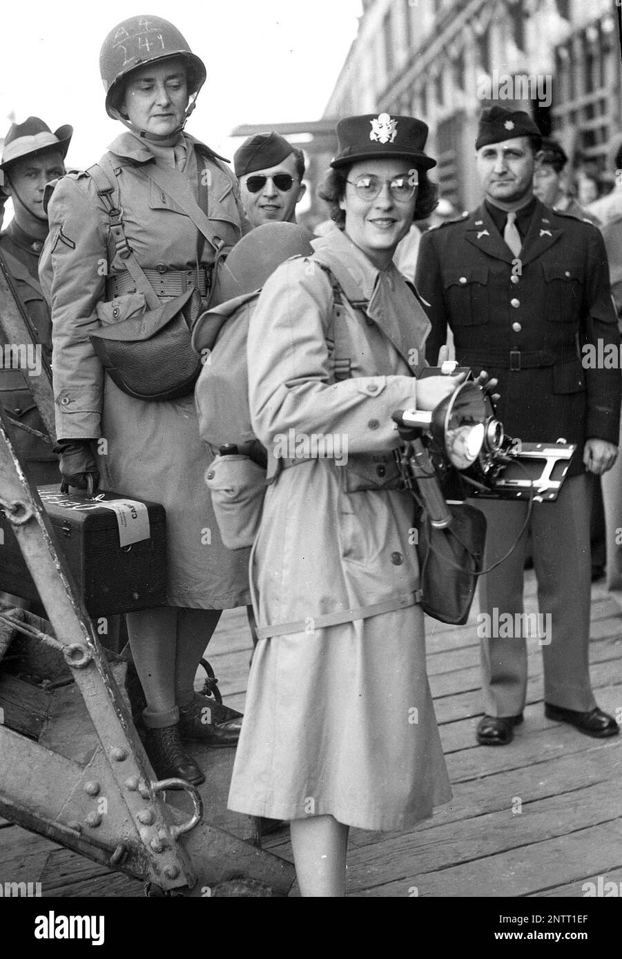 WW2 Womens Army Corps USA Stock Photo Alamy