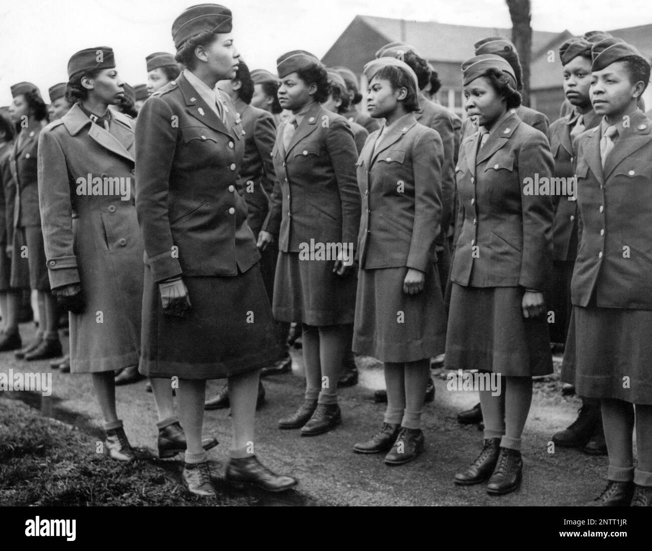 WW2 blacks Womens Army Corps USA Stock Photo Alamy