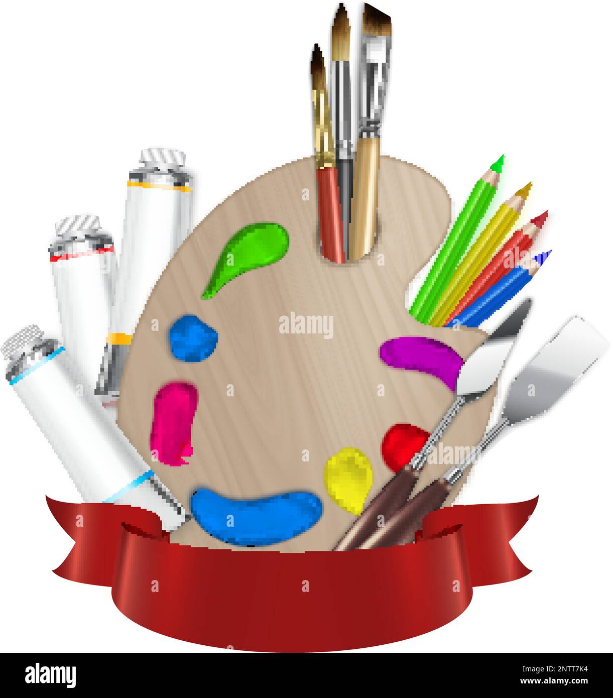 5Pcs Oil Painting Shovel Set Painting Mixing Scraper Artist tool