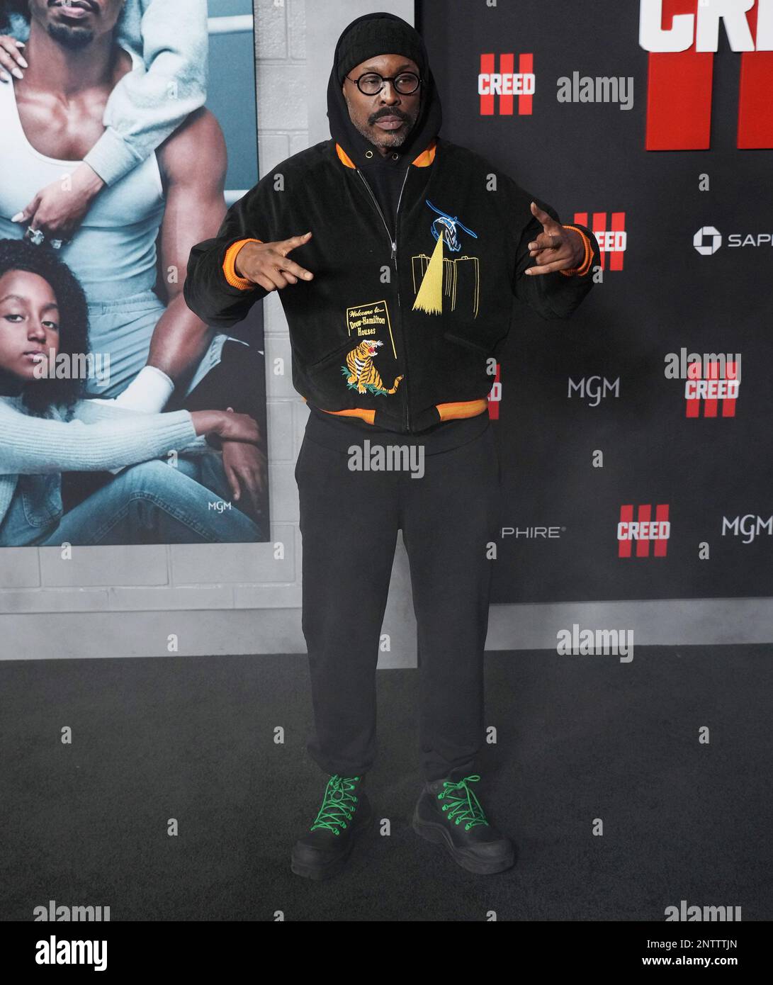 Los Angeles, USA. 27th Feb, 2023. Wood Harris arrives at the CREED III