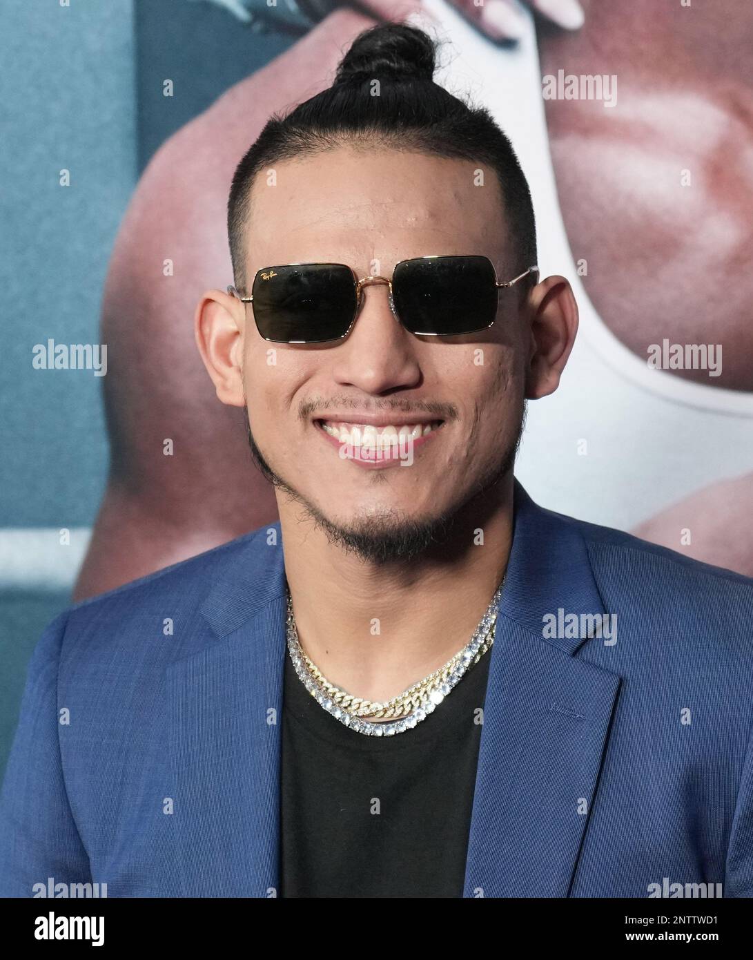 Los Angeles, USA. 27th Feb, 2023. José Benavidez Jr Arrives At The ...