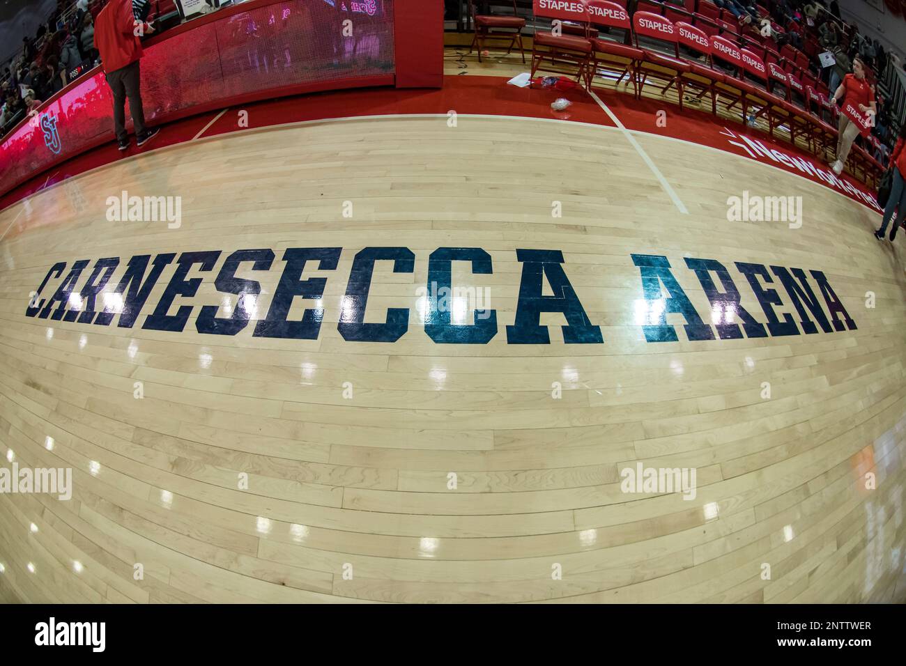 QUEENS, NY MARCH 03 General arena view during the women's college