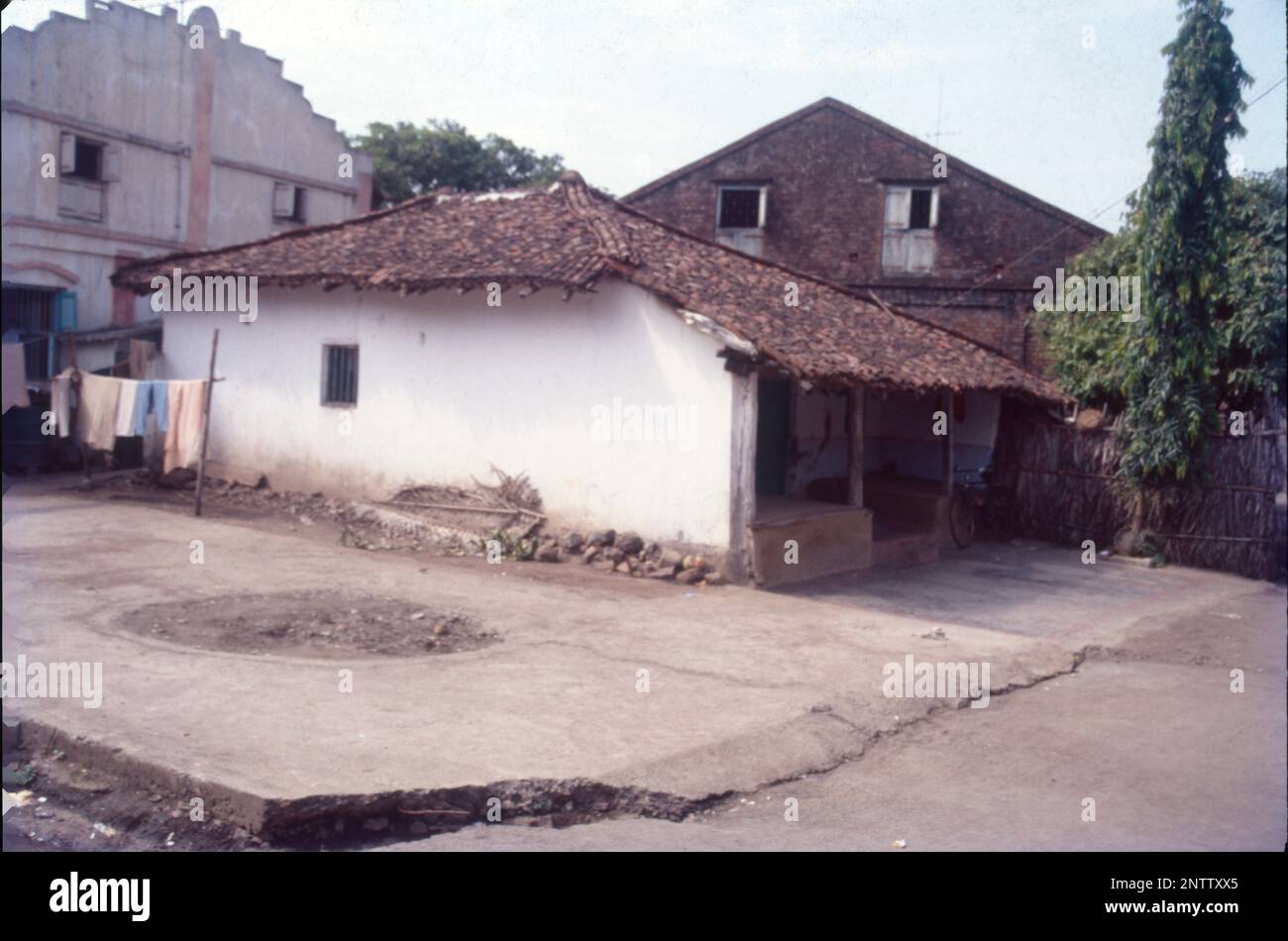 Village Houses, Gujrat, India Stock Photo