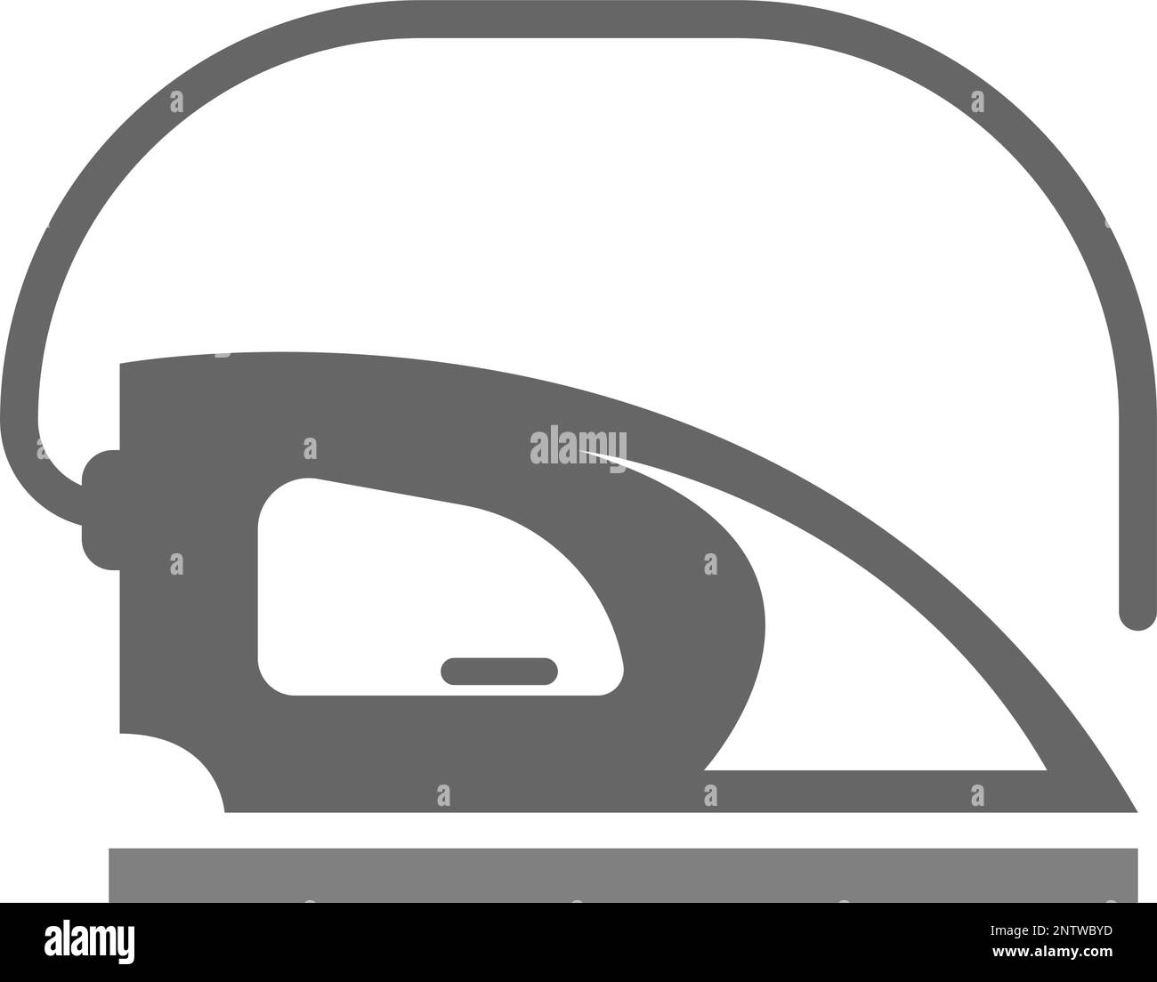 Electric iron logo design illustration Stock Vector Image & Art Alamy