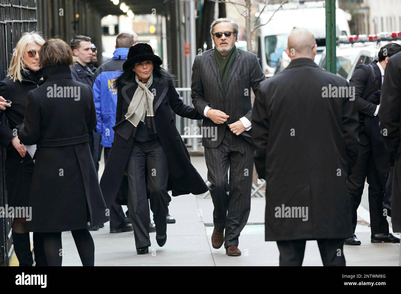 Photo by John Nacion/STAR MAX/IPx 2019 2/25/19 Lee Radziwill Funeral