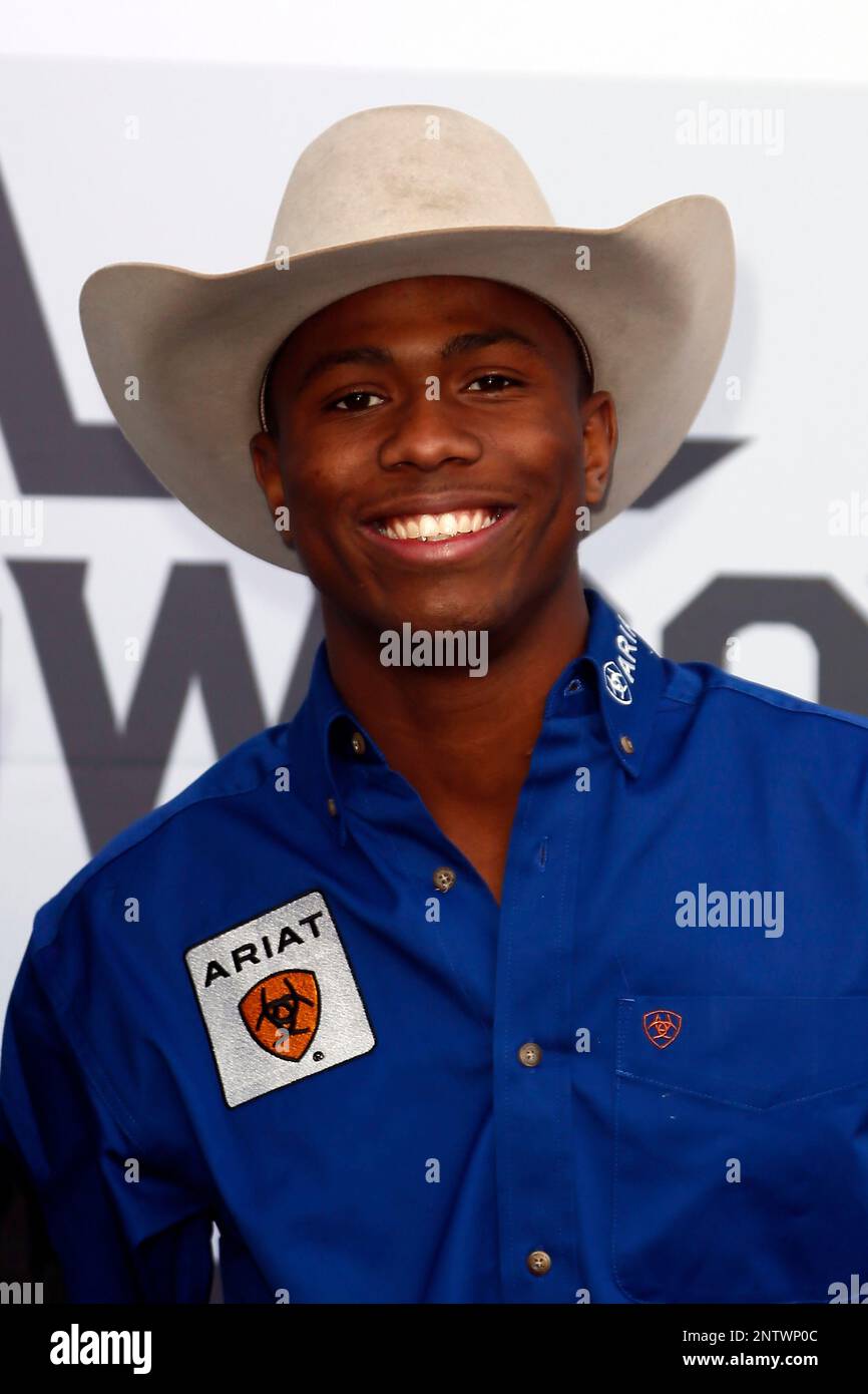 LOS ANGELES, CA FEBRUARY 23 Ezekiel Mitchell poses on the red carpet
