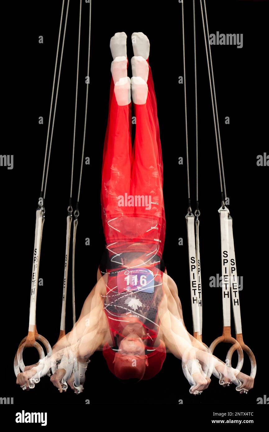 MELBOURNE, VIC FEBRUARY 21 In a multiple exposure photograph, Ryan