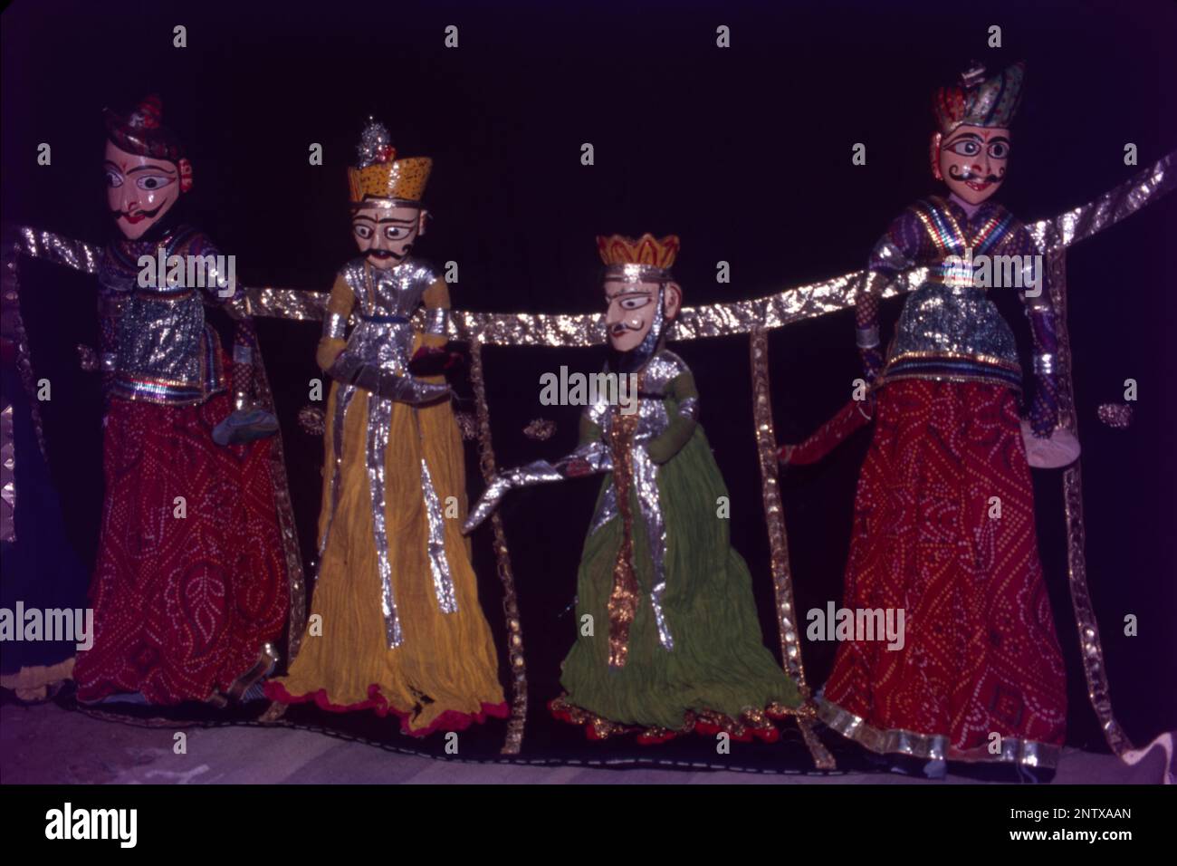 Kathputli is a string puppet theatre, native to Rajasthan, India, and is the most popular form
