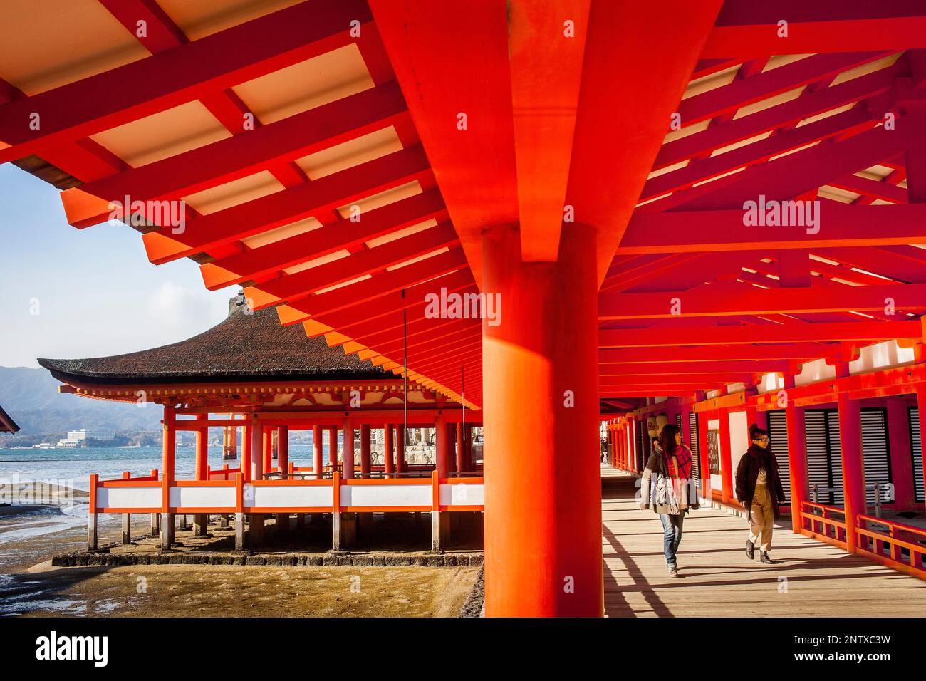 Shrine Complex Itsukushima Shinto Shrine complex, in Itsukushima Island. Also called ...