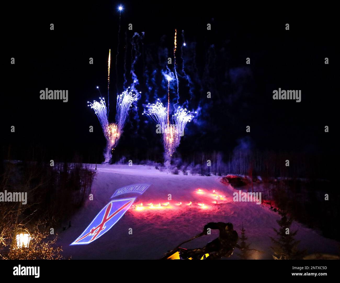 Fireworks and a torchlight ski down kick off vail s first legacy