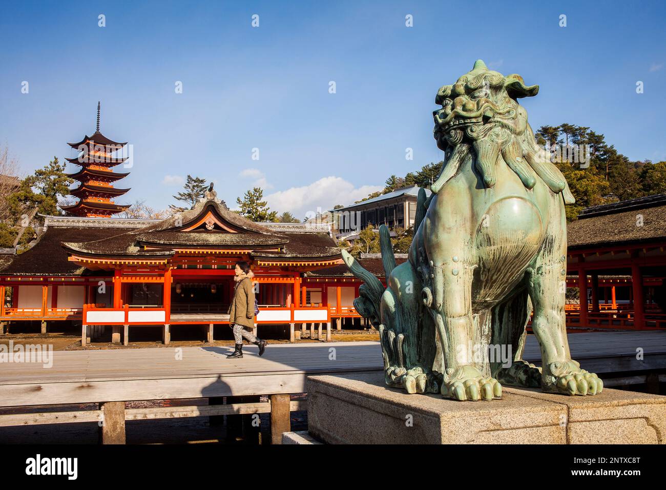 Shrine Complex Itsukushima Shinto Shrine complex, in Itsukushima Island. Also called ...