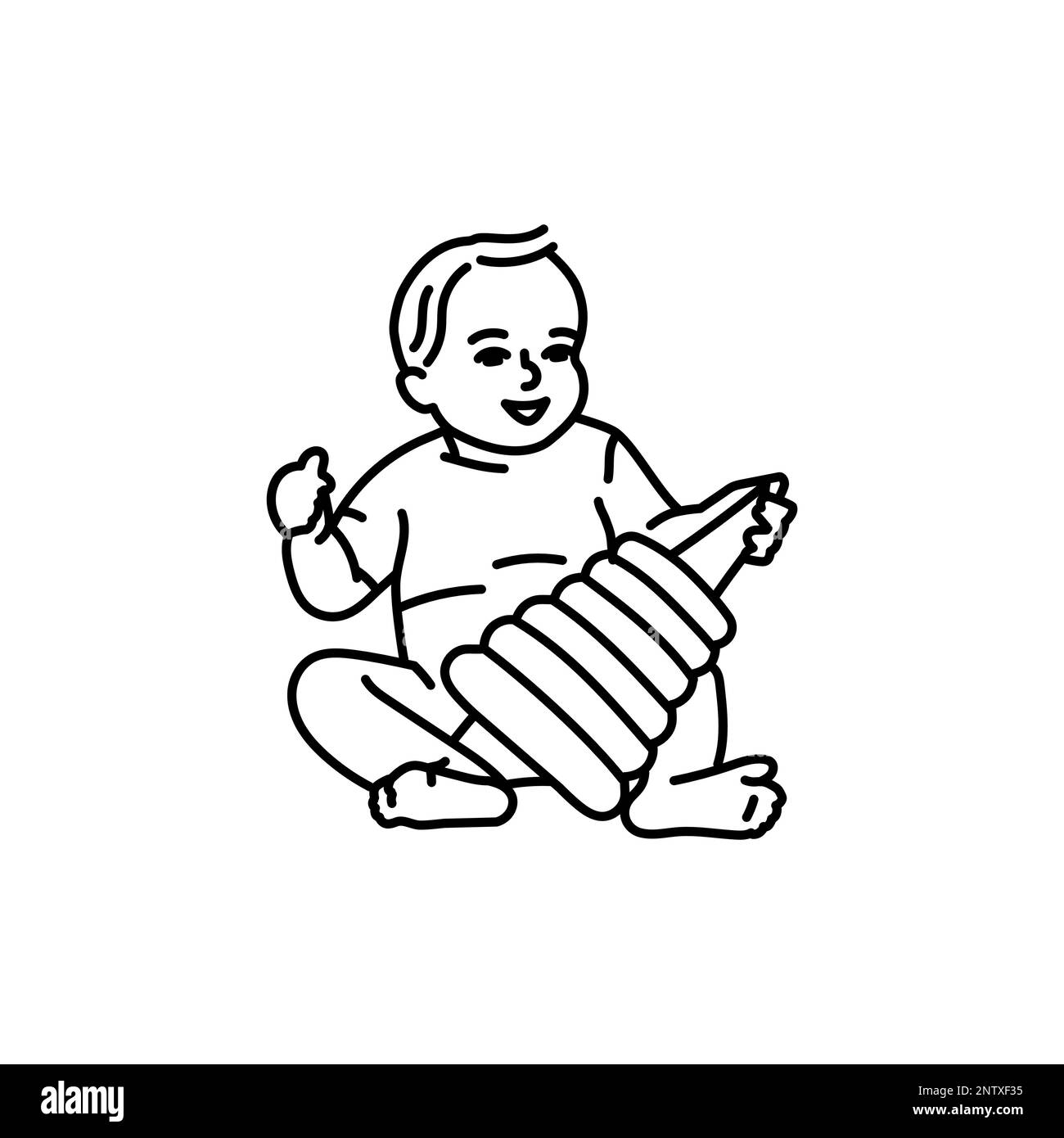 Drawing - Babies and toddlers - Educatall