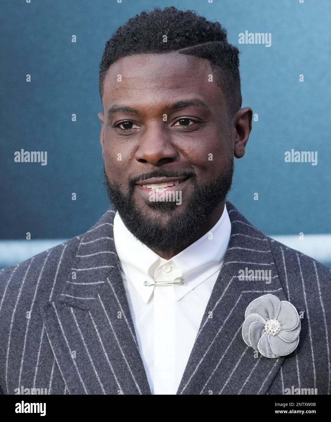 Lance Gross arrives at the CREED III Los Angeles Premiere held at the