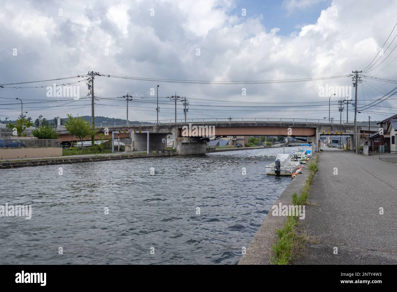 The small town of Anamizu, Noto, Ishikawa, Japan Stock Photo Alamy